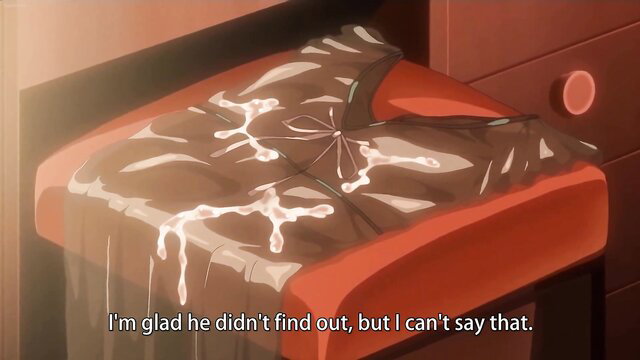 Anime hentai girl uniform stained with thick cum creampie drip Tsumamigui 3 Ep.2