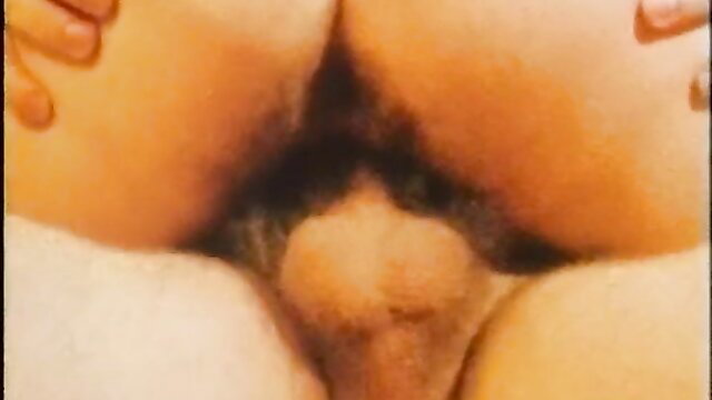 Vintage 1981 closeup of woman spreading pussy lips exposing wet vagina