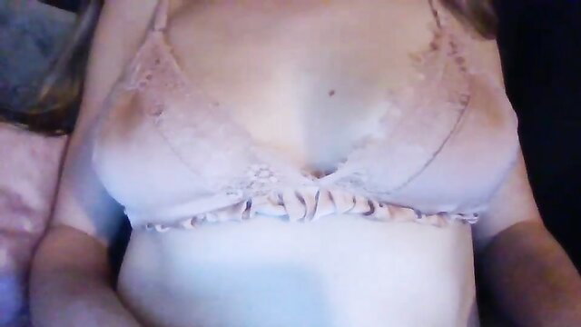 Lexiebanks1111 blonde teen in sheer lace lingerie showing big natural boobs