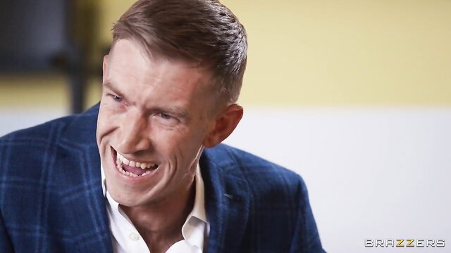 Danny D grinning in suit on Brazzers Good Morning Wood thumbnail