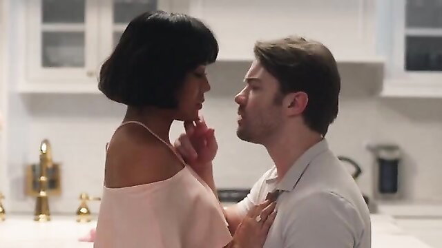 Danni Suzuki hot kitchen kiss nude tits Secrets 2024 celebs