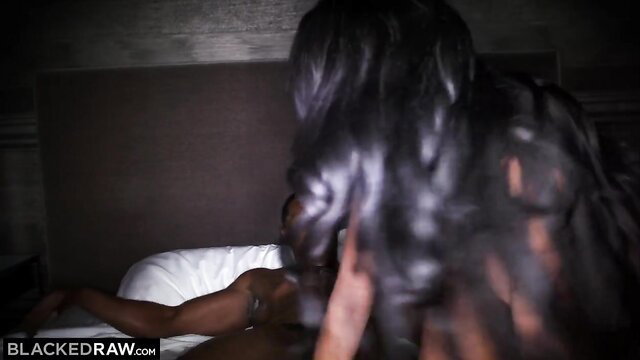 Jax Slayher BBC fucking black woman doggystyle in Blacked Raw