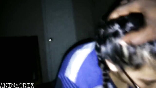 Latina amateur grips thick cock with hand in intense oral tease