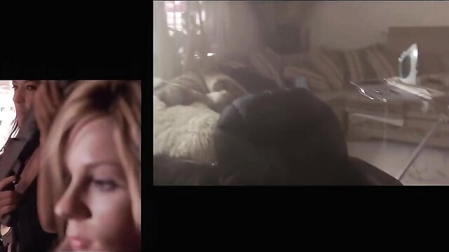 Devon Lee blonde MILF in interracial orgy with black men