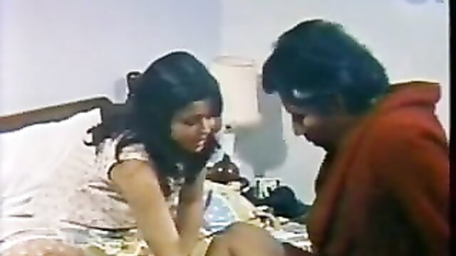 Daddy's Little Girl: Indian couple in bed, intimate foreplay