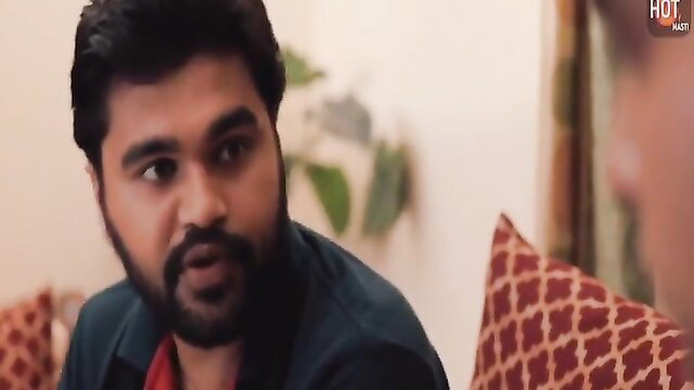 Handsome bearded Indian man in suit from Jawan Mard Hindi XXX series