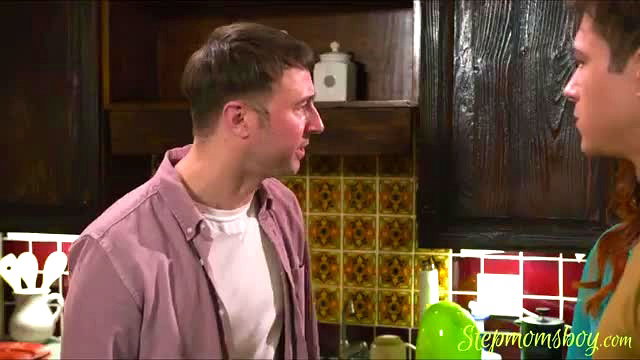 Siri Dahl confronts Jayden Marcos in kitchen, hot stepmom cuckold tease