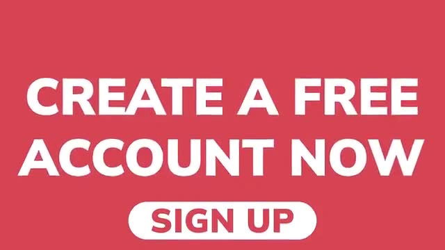 Create Free Account Now signup banner for adult videos