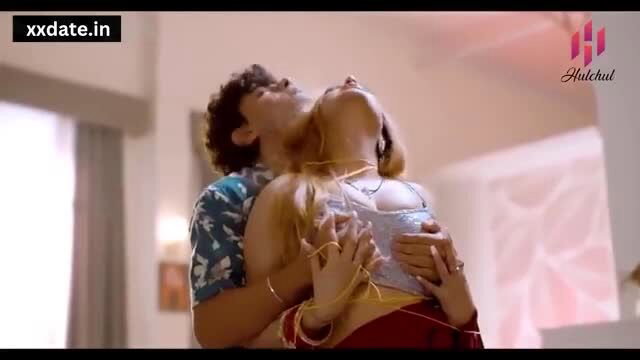 Lovely Redhead Indian MILF in saree passionately kissed from behind