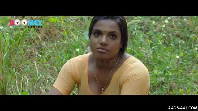 Indian Tamil beauty in tight yellow top, deep cleavage outdoors