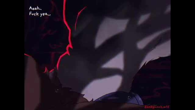 ZonkPunch moans 'Aah fuck yeah' in shadowy Halloween Treat special