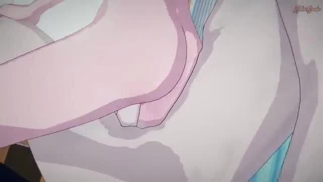 Kyouko Hori rides cock in hot 3D anime porn, cowgirl view