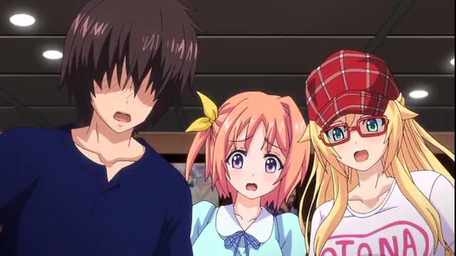 Mankitsu Happening vol.4 JAV threesome with cute orange-haired girl and blonde in cap