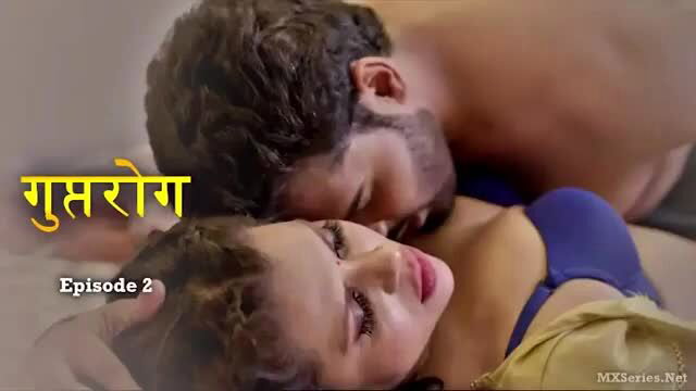 Indian couple passionate kissing embrace in Gurog hot scene