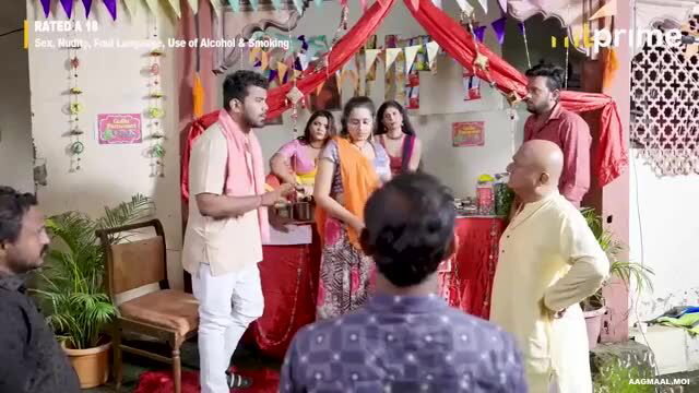 Indian Desi Babes Foursome Party in Sarees Sharing Cock Hardcore