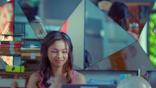 Angeli Khang and Millen Gal smiling in pink tank top, sexy thumbnail