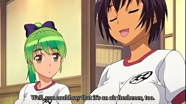 Futabu! vol.2 anime hentai girls in tight shirts joking, big tits tease