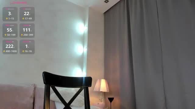 Dearly Emily in pink lingerie by mirror, solo tease