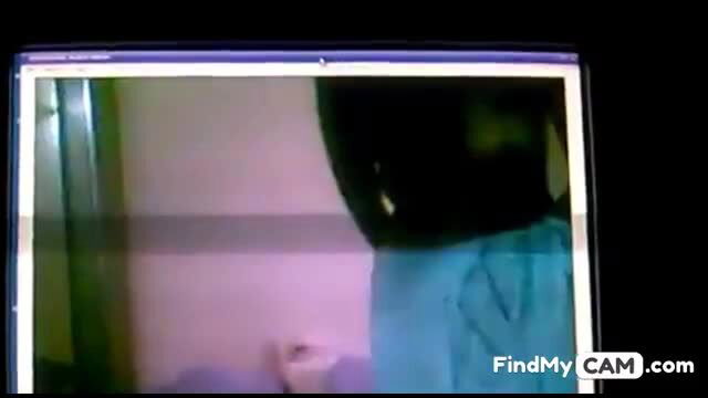 Hot Indian Bhabhi teasing in lingerie on webcam