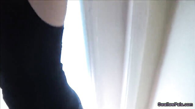 Lily Rader in tight black tank top, side profile tease Promise Part 2