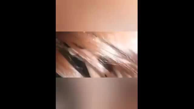 Blurry closeup of stranger fucking busty BBW wife on floor