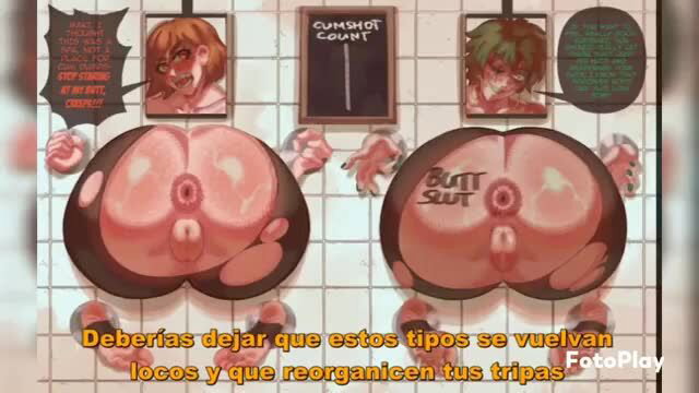 Nobara Kugisaki hentai butt count cumshot compilation with huge asses