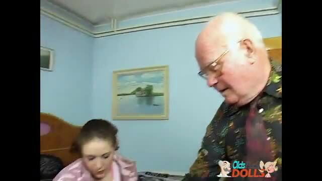 Grandpa Mireck seduces naive 18yo Lexy Gold charity girl