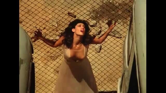 Sonia Braga in erotic 1978 Lady on the Bus, screaming in sheer dress