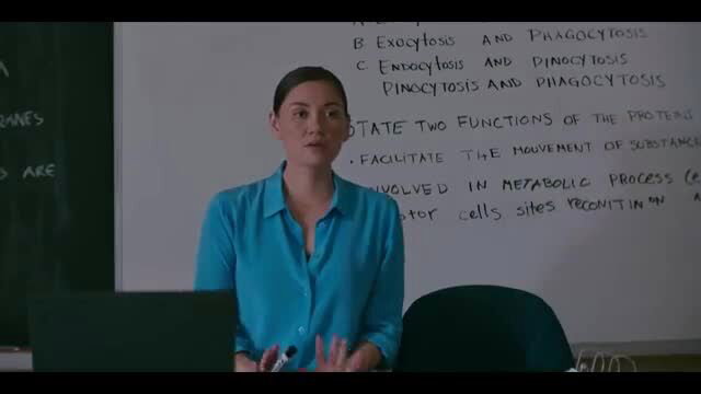 Odessa A'zion topless in classroom scene from Grand Army s01e01e02e05