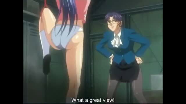 Shusaku the Letch Liberty ep1 hentai upskirt panty view with glasses girl