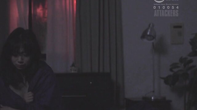 Yui Katou in Adn459 JAV, seductive dark room gaze, mysterious pose