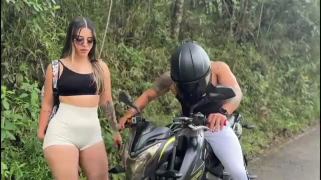 Angel-Victoria big ass reverse cowgirl riding cock on bed