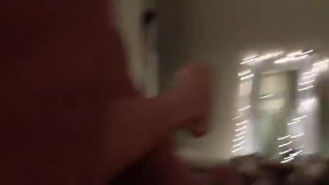 Mollyboots MFC cam girl dancing in red top by Christmas tree