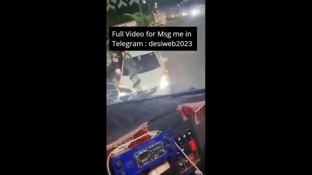 Indian Mom bent over car hood in outdoor night affair with stud