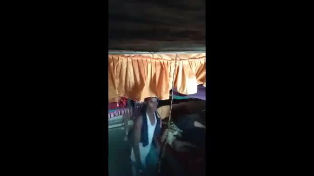Indian Mom in orange skirt with awara dude affair preview