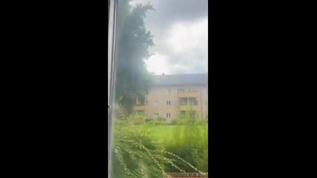 Aloha Kiara's juicy tits in steamy shower window view