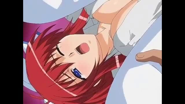 Redhead anime nurse ahegao face fucked in Inyouchuu vol 2 hentai