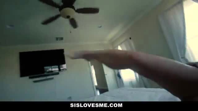 POV hand stroking cock closeup in bedroom sex scene