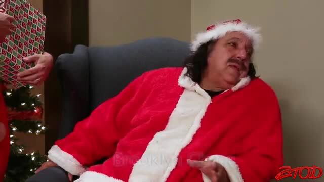 Holly Heart in sexy Santa lingerie with hot ass, holiday tease