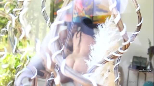 Laura Fer thick ass on swing in All My Friends Are Thick Part 1