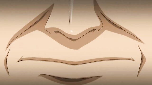 Asian JAV closeup of woman's intense orgasm grimace face