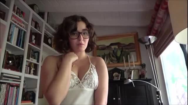 Leana Lovings in sexy lace lingerie showing off beautiful tits