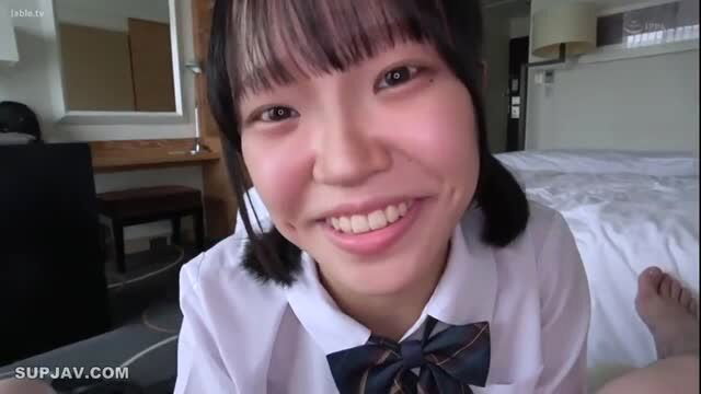 Sakuraba Nina smiles in school uniform, JAV amateur iちゃlove fuck date
