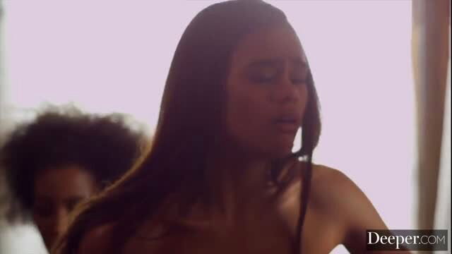 Destiny Cruz closeup moan in steamy scene