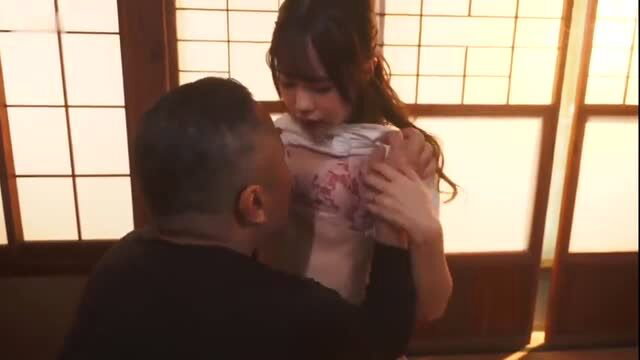 Matsumoto Ichika seduced by stepbro, held close in intense foreplay, JAV creampie