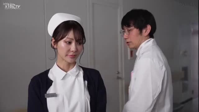 Nao Ozawa nurse uniform with doctor in JAV DLDSS-477