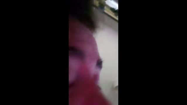 Chubby FTM Aviola Syn Pussy rides schlong closeup