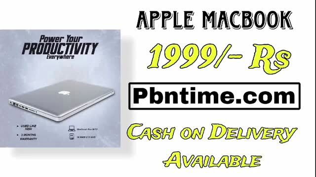 Apple MacBook advertisement