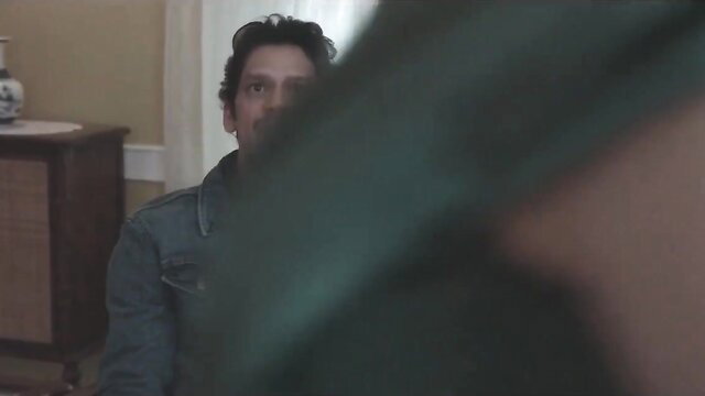 Samantha hot video thumbnail, mysterious man in jacket close-up