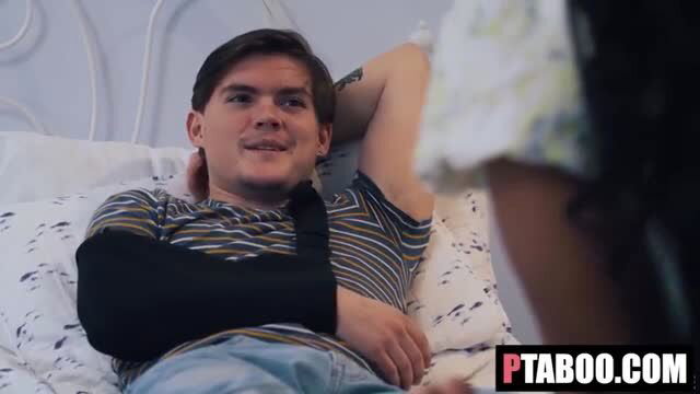 August Skye assists Tyler Cruise after catching him masturbating